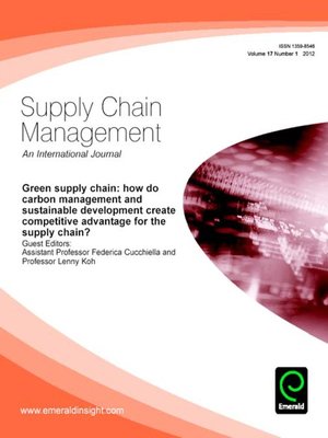 cover image of Supply Chain Management, Volume 17, Issue 1